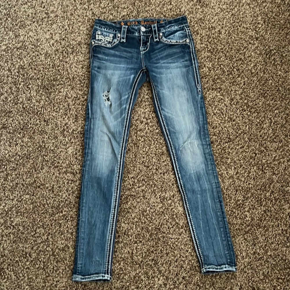 Marian Rock Revival Skinny Jean